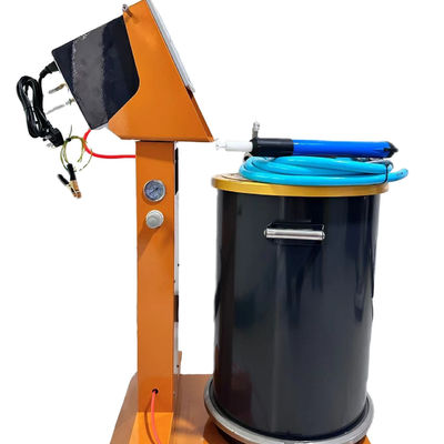 Thiết bị sơn kim loại phun cung hạng nhẹ 60kg cho gian hàng sơn bột công nghiệp