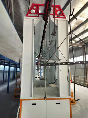 Đường phủ bột ngang không chuẩn cho chất nền thép Trọng lượng 10000 KG