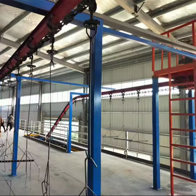 Đường phủ bột kim loại cách nhiệt 120mm Dễ bảo trì Kháng UV
