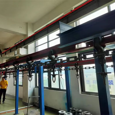 Đường dây phủ bột điện tĩnh tùy chỉnh Đường dây sản xuất phủ bột tiếng ồn thấp