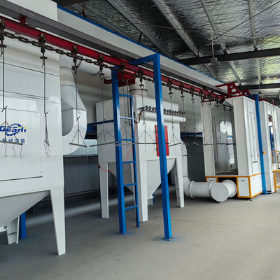 Đường phủ bột tự động nhỏ gọn Kiểm soát dễ dàng Hệ thống phủ bột tự động