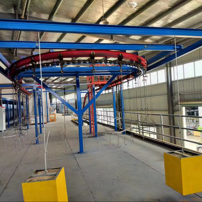 Đường phủ bột tự động nhỏ gọn Kiểm soát dễ dàng Hệ thống phủ bột tự động