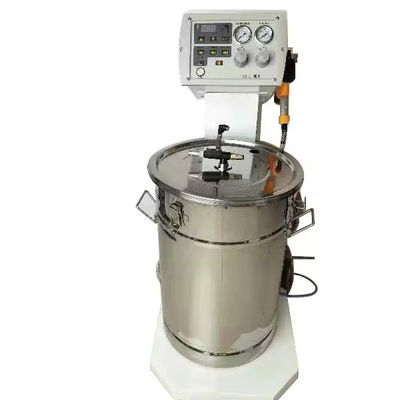 Thiết bị xịt bề mặt kim loại thủ công công nghiệp với buồng phủ bột cho 50W