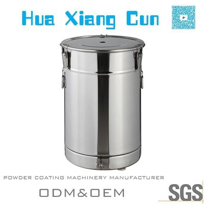 Stainless Steel Powder Coating Hopper 10KG Công suất cho dây chuyền sản xuất sơn
