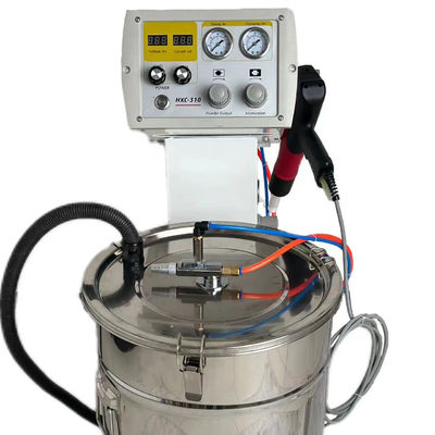 Lớp phủ mịn với thiết bị sơn bột điện tĩnh WL-03 và điện năng