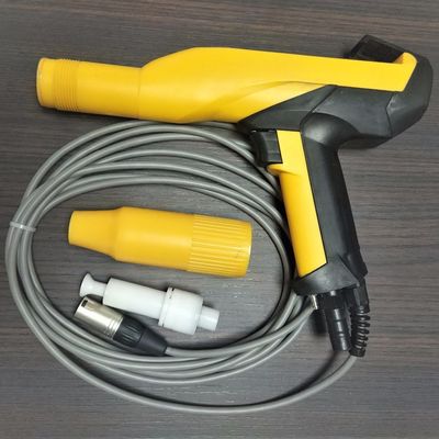 200mm Spray Distance Electrostatic Powder Coat Gun cho các dự án sơn kim loại