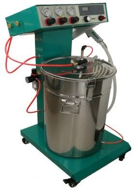 Thiết bị sơn loại máy Súng sơn bột thủ công cho sản xuất động cơ bánh xe ô tô