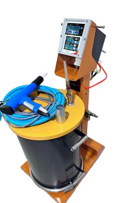 Máy phủ bột bề mặt kim loại di động Máy phun bột xây dựng