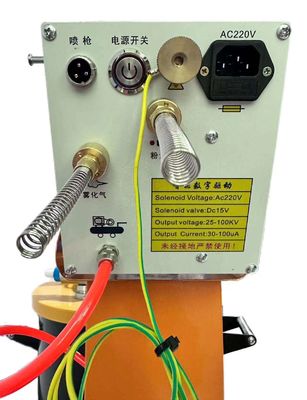 Máy sơn bột công nghiệp với chức năng phun tự động và cạnh tranh