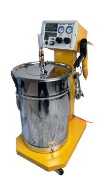 Máy xịt bột điện tĩnh bằng hộp phế liệu bằng tay 33kg Trọng lượng thép nền