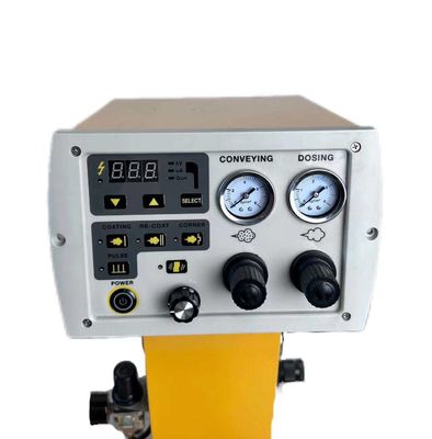 Máy xịt bột điện tĩnh bằng hộp phế liệu bằng tay 33kg Trọng lượng thép nền
