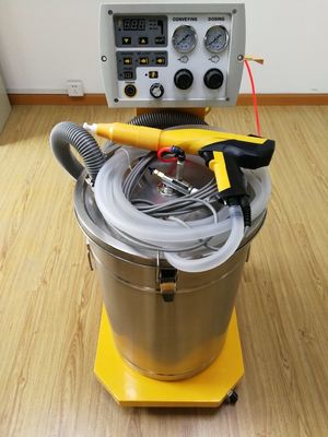 Nhà máy sản xuất lớp phủ bột với máy điện xoắn bột phun tự động