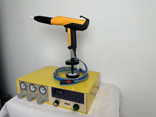Vibration Absorption Casio Powder Coating Gun cho thiết bị công nghiệp thép nền