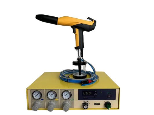 Vibration Absorption Casio Powder Coating Gun cho thiết bị công nghiệp thép nền