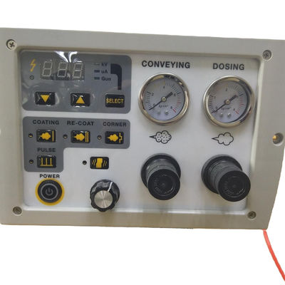 54 * 56 * 75 Bàn phủ bột với hấp thụ rung động và súng phun bột tiên tiến